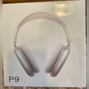 P9 Over-Ear Wireless Headphones - Red/pink; Sealed in box; New.